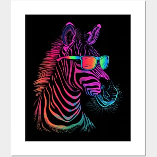 Zebra Wise Wanderers Posters and Art